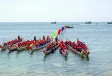 Lễ hội đua thuyền truyền thống trên đảo Lý Sơn