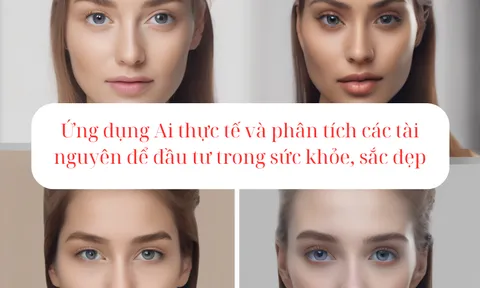 Ứng dụng Ai thực tế và phân tích các tài nguyên để đầu tư trong sức khỏe, sắc đẹp