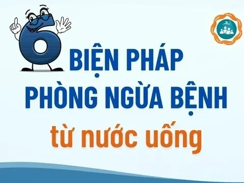 Cẩm nang: 6 cách phòng ngừa bệnh từ nguồn nước uống